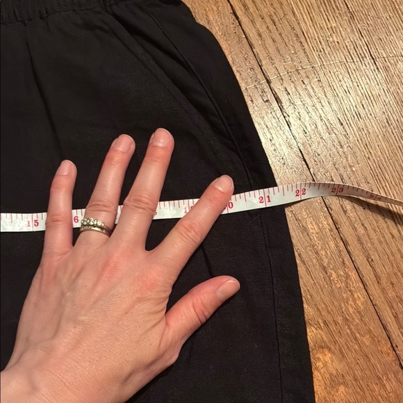 Frank & Oak Black Bermuda Shorts Stretchy Fit - Picture 10 of 12